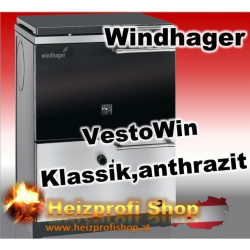 VestoWin Klassik 220 weiss 21,5 KW mit Stahlherdplatte
