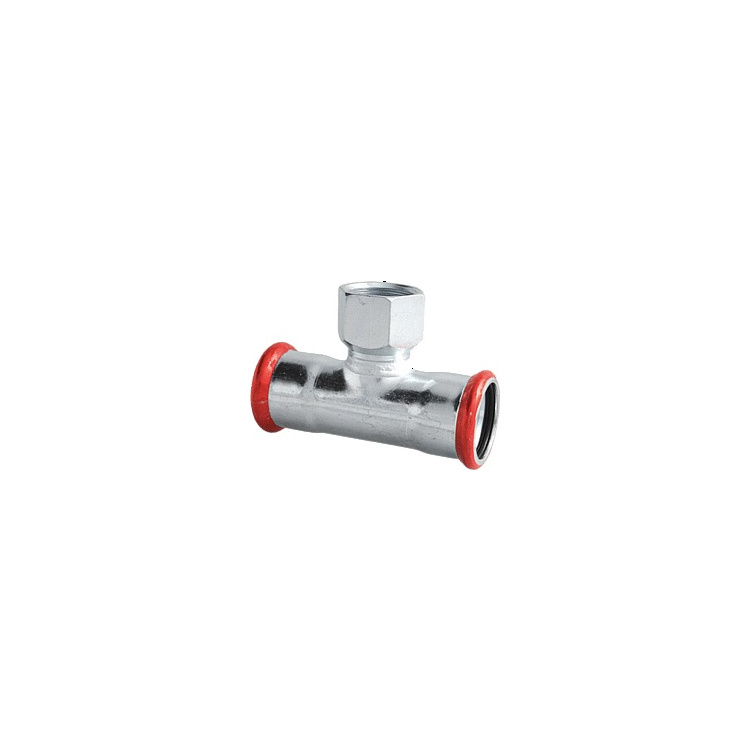 C-Stahl T-Stück 35/ 1/2" /35