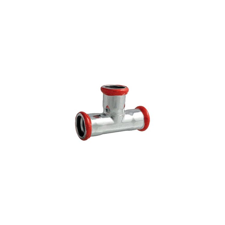 C-Stahl T-Stück red. 35x15x35