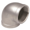 Edelstahl Winkel 90° (IG/IG) DN15 1/2"