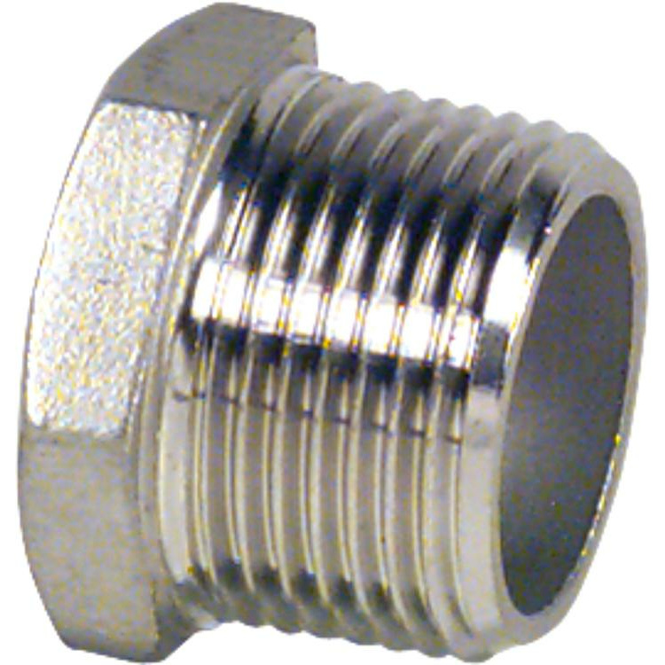 Edelstahl Reduktion DN 15 (1/2&quot;) x DN 10 (3/8&rdquo;)