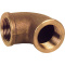 Viega Rotguss Winkel 90° DN15 1/2" (IG/IG) 3090