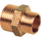 Viega Rotguss Doppelnippel red.DN 32 (1 1/4“) x DN 25 (1“)