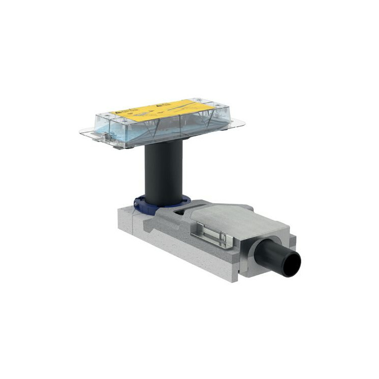 Rohbauset Geberit CleanLine Rohbau-Set CleanLine Einbauhöhe 65-90mm Abgang waagrecht DN40