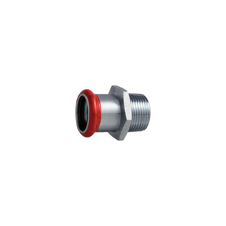 C-Stahl Übergang AG 15mm x DN 10 (3/8")