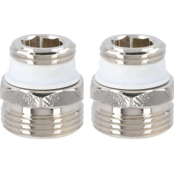 Anschlussnippel 2 STK  3/4" Eurokonus - 1/2" AG