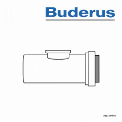 Buderus Konzentrisches Revisionsstück 80/125