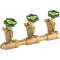 Schlösser 3-fach Kompaktverteilerstation DN 32 1 1/4 "  3x Abgang 1 1/2"