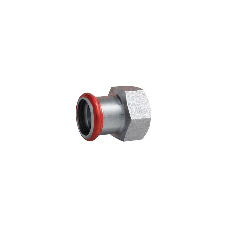 C-Stahl Übergang IG 42mm x DN 40 (1 1/2")