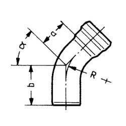 M&ouml;ck Bogen DN50 87&deg;